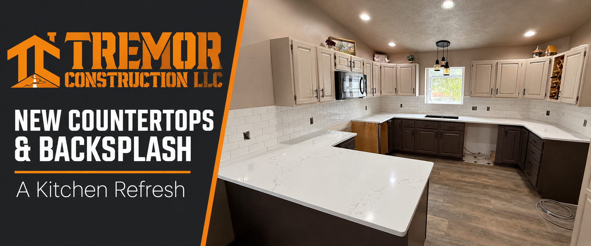 A Fresh Look for the Kitchen: New Countertops and Backsplash